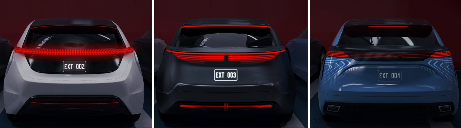 Three design of liftgate modules