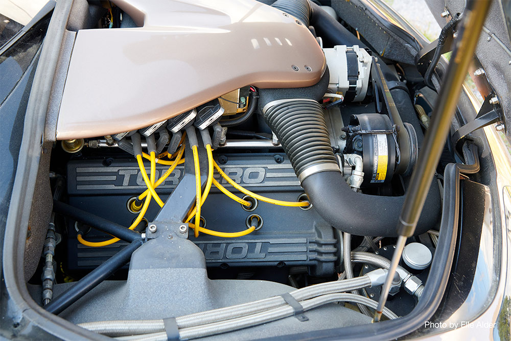 View of the engine from the Ulcetech Torrero